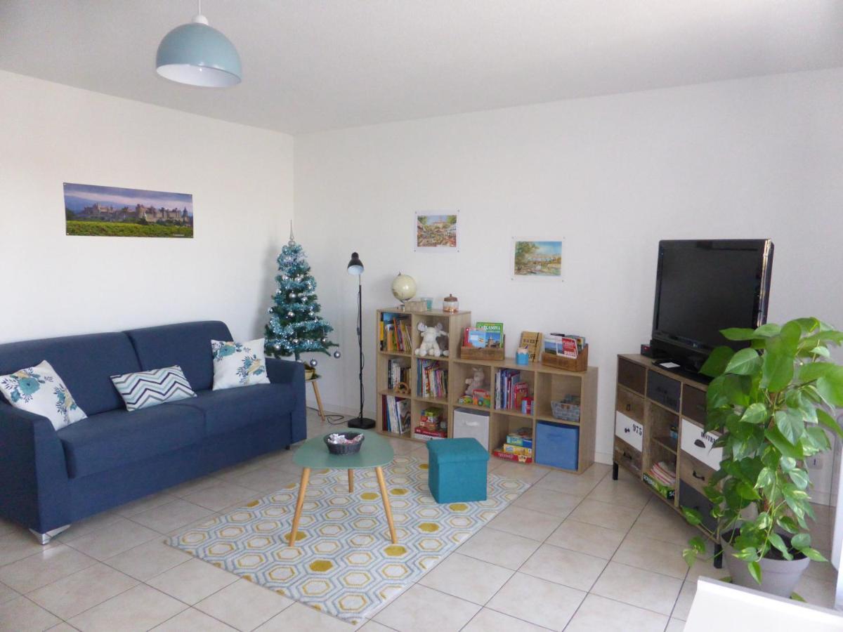 Ferienwohnung Drissia&Othman Bella Vista Carcassonne Exterior foto